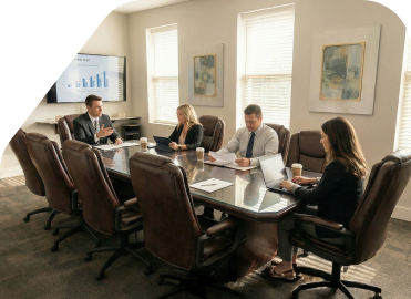 Fully equipped conference rooms & reliable high-speed internet available
